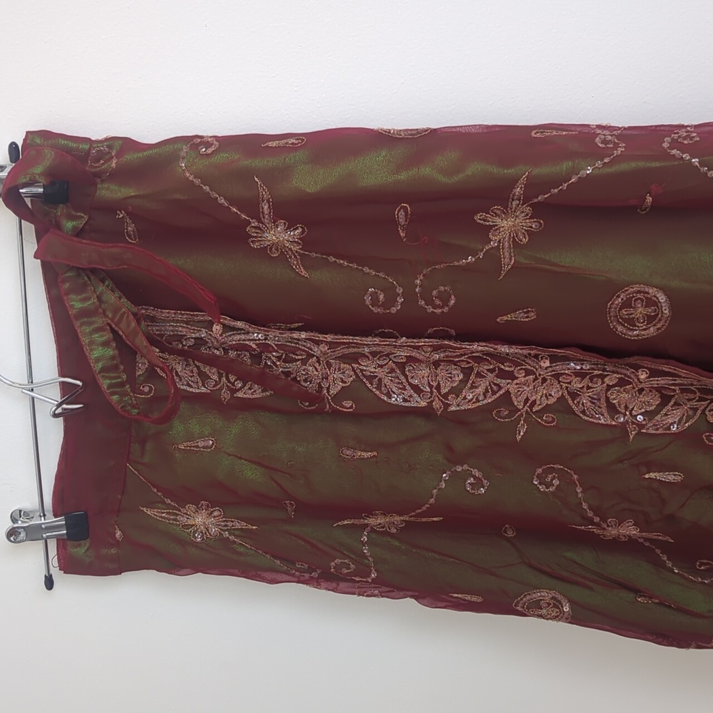 Sari wrap skirt